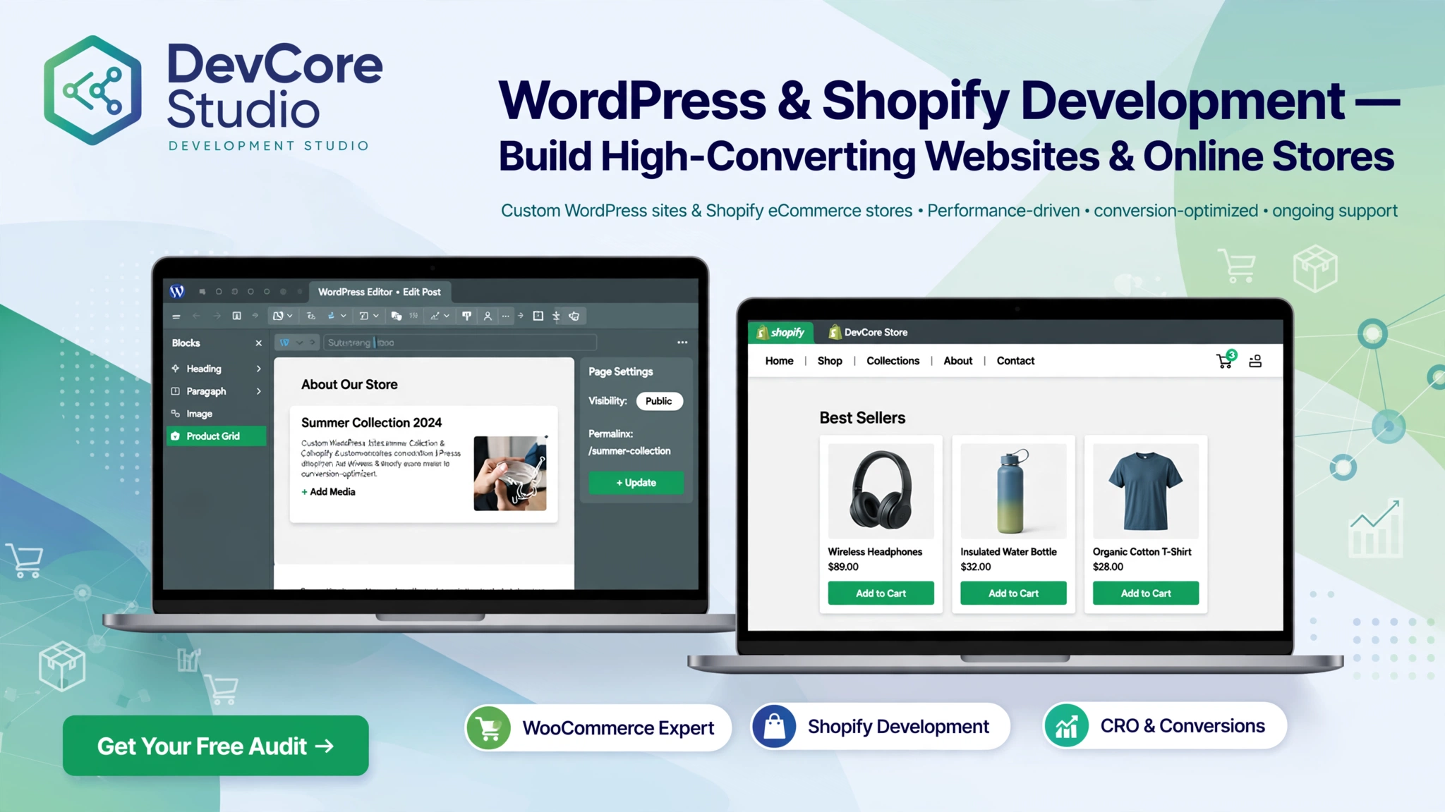 WordPress & Shopify Development
